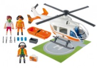 Elicopter Playmobil City Life: Rescue Helicopter (PM70048)