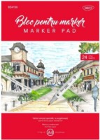 Hârtie pentru desen Daco Markers A4 24p BD4130