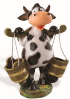 Figurina gradina ArtFigure Vacuta cu galeti (4.120)