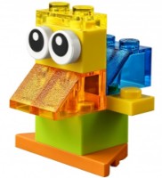 Set de construcție Lego Classic: Creative Transparent Bricks (11013)