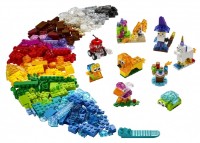 Set de construcție Lego Classic: Creative Transparent Bricks (11013)
