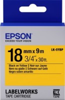 Panglică pentru imprimantă de etichete Epson C53S655003 Black/Yellow