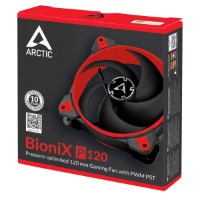 Вентилятор для корпуса Arctic BioniX P120 Red