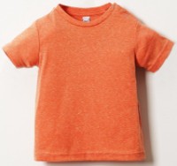 Tricou pentru copii Panço 19117188100 Orange 56-62cm