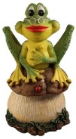 Figurina gradina ArtFigure Ropuha pe ciuperca (5.645)