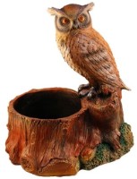 Figurina gradina ArtFigure Trunchi cu bufnita (4.159)