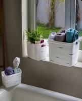 Coș depozitare Curver Ribbon L White (221154) imaginea #3 — magazin online Desire.md