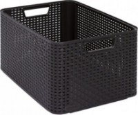 Coș depozitare Curver Style L Antracit (205852)