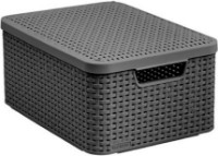 Coș depozitare Curver Style M Antracit (205846)