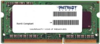 Оперативная память Patriot Signature Line 4Gb DDR3-1600 SODIMM (PSD34G160081S)