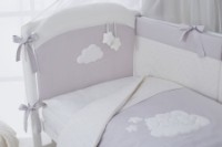 Lenjerie de pat pentru copii Perina Bambino (BB6-01.2) Gray
