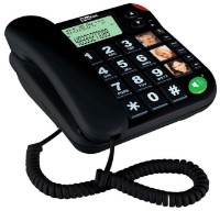 Проводной телефон Maxcom KXT480 Black
