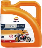 Моторное масло Repsol Moto Sintetico 4T 10W-40 4L