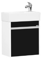 Шкаф с умывальником Orka Yedisu 45 Black (02966)