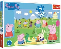 Puzzle Trefl 15 Maxi Peppa's Happy Day (14334)