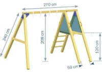 Complex de joacă PlayPark Deskswing imaginea #2 — magazin online Desire.md