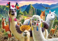 Puzzle Trefl 500 Llamas in the Mountains (37383)