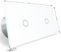 Intrerupator Livolo VL-C701C701-11 White imaginea #3 — magazin online Desire.md