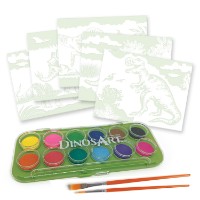 Carte de colorat pentru copii DinosArt Magic Watercolor imaginea #2 — magazin online Desire.md
