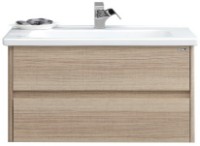 Шкаф с умывальником Orka Duden 100 Odeon White Oak (10296)