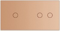 Intrerupator Livolo VL-C701SC702S-13 Gold