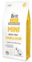 Hrană uscată pentru câini Brit Care Mini Grain Free Hair & Skin 7kg 
