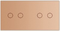 Intrerupator Livolo VL-C702C702-13 Gold