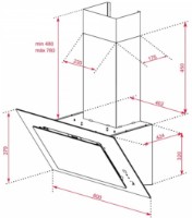 Вытяжка Teka DVT 68660 TBS WH фото №4 — интернет-магазин Desire.md