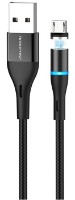 Cablu USB XO Magnetic Micro-USB NB125 Black