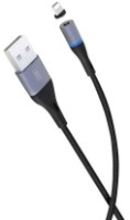 Cablu USB XO Magnetic Lightning Cable NB125 Black
