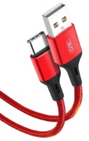 Cablu USB XO Micro-USB Braided NB143 1m Red