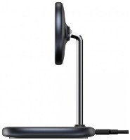 Зарядное устройство Baseus Swan Magnetic Desktop Bracket Wireless Charger Black (WXSW-01)