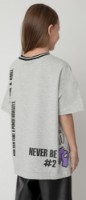 Детская футболка Gulliver 12109GJC1206 Gray 164cm