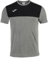 Детская футболка Joma 101107.281 Melange/Black XS
