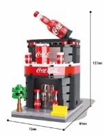 Конструктор Hsanhe Coca-Cola 21x15x5cm (43899)