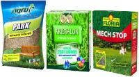 Semințe de gazon Agro CS Gazon Park 0.5kg+Kristalon 0.5kg+Mech Stop 0.5kg