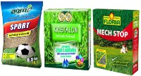 Семена для газона Agro CS Gazon Sport 0.5kg+Kristalon 0.5kg+Mech Stop 0.5kg