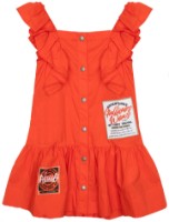 Детское платье Gulliver 12102GMC2504 Orange 104cm