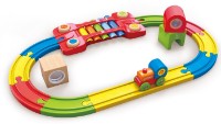Set jucării transport Hape Sensory Railway (E3822A)