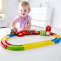Set jucării transport Hape Sensory Railway (E3822A)