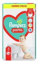 Подгузники Pampers Pants 3/62pcs
