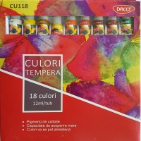 Vopsele de artă Daco 18 Colors 12ml (CU118)