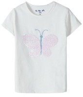 Tricou pentru copii 5.10.15 3I4005 White 128cm