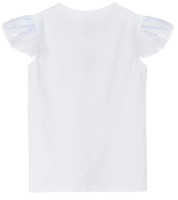 Tricou pentru copii Max & Mia 3I4015 White 104cm