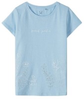 Tricou pentru copii Max & Mia 3I4016 Blue 110cm