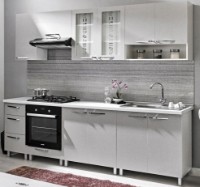 Кухонный модуль Ambianta Fresh 600 EI Gri фото №3 — интернет-магазин Desire.md