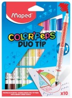 Набор фломастеров Maped Duo Tip 10pcs