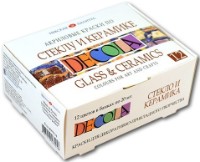 Художественные краски Nevskaya Palitra Decola Glass & Ceramics 12 Colors 20ml