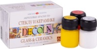 Художественные краски Nevskaya Palitra Decola Glass & Ceramics 6 Colors 20ml