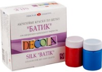 Vopsele de artă Nevskaya Palitra Decola Set for Silk "Batik" 9 Colors